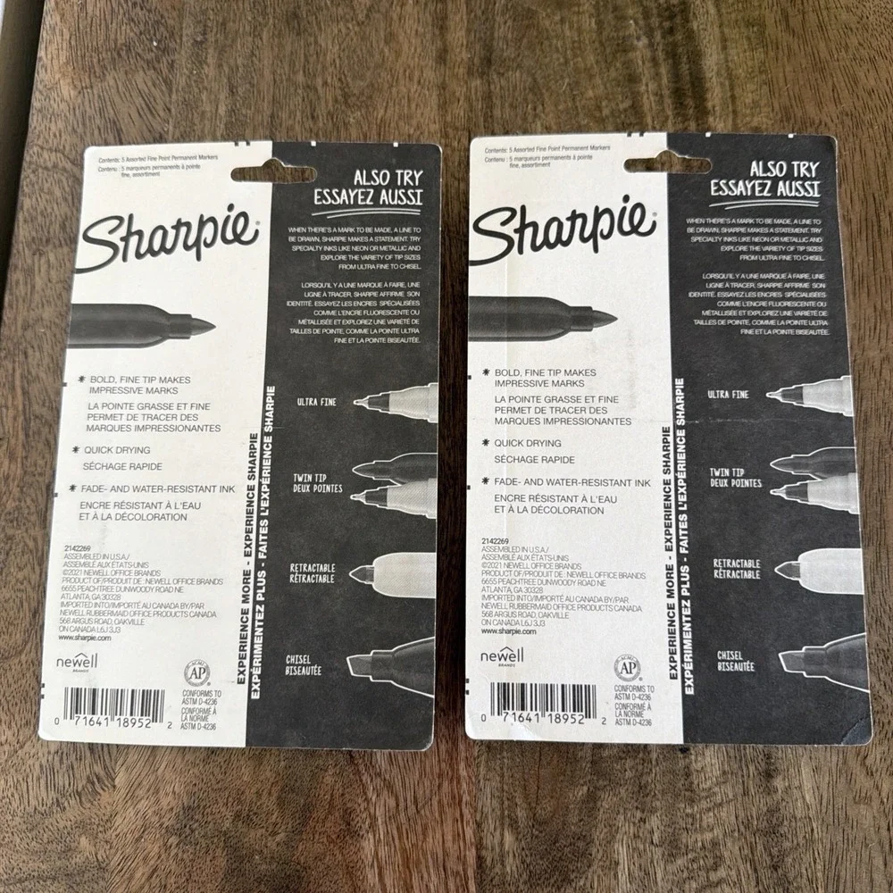 SHARPIE (2-PACK) Special Edition Mystic Gem Colors Fine Point Permanent Markers